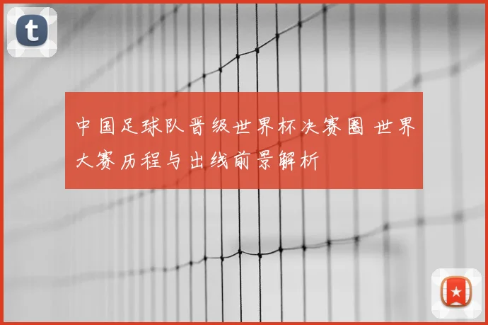 中国足球队晋级世界杯决赛圈 世界大赛历程与出线前景解析