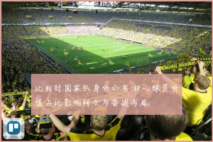 比利时国家队身价公布 核心球员价值占比影响转会与备战布局